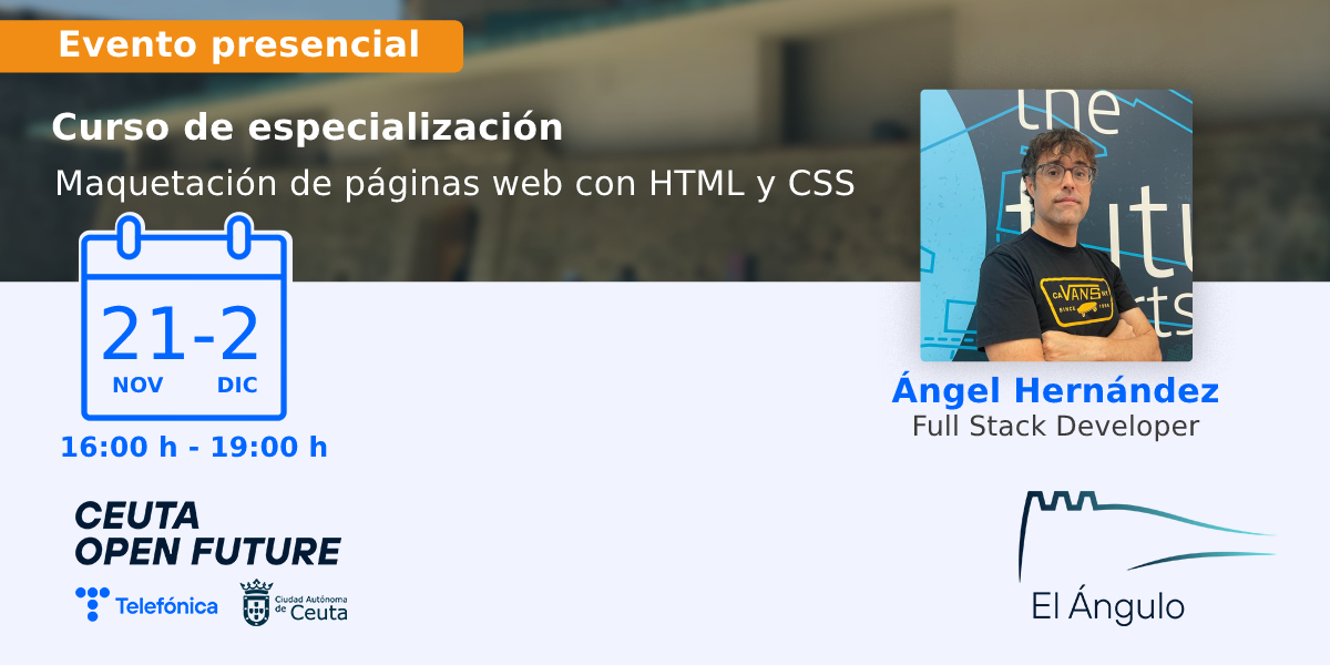 curso de especialización Ángel Hernández